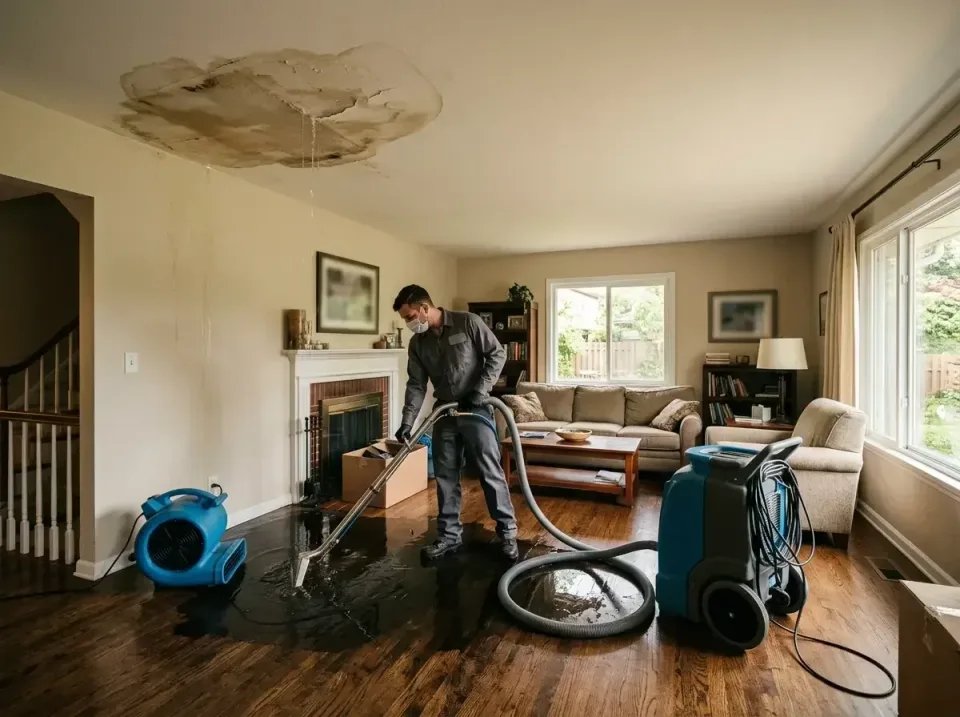 attic-pipe-burst-ceiling-drip-008 — frequently asked questions, Water Damage Restoration & Carpet Care in Cowarts, AL